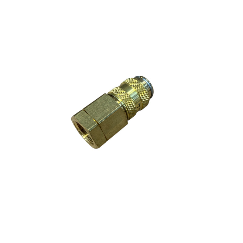 Lynkobling hun med 1/4" indvendig gevind venstre, lavtryk, serie 21