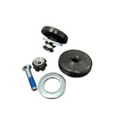 Monteringssæt for hjul til flaskevogn