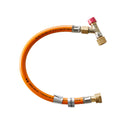 Højtryksslange med slangebrudsventil for omskifter