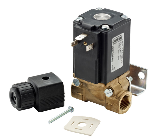 Magnetventil 230 V, mellemtryk, Rp 3/8